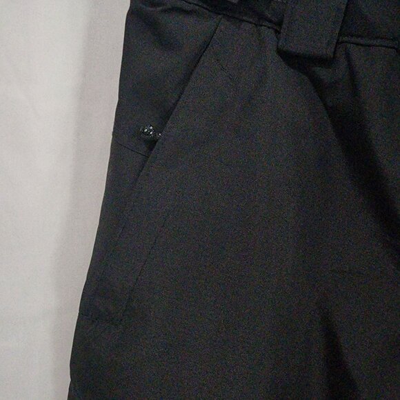TSLA Mens Black Snow Pants S Adjustable Waist Polyester 30" Inseam - Picture 13 of 16